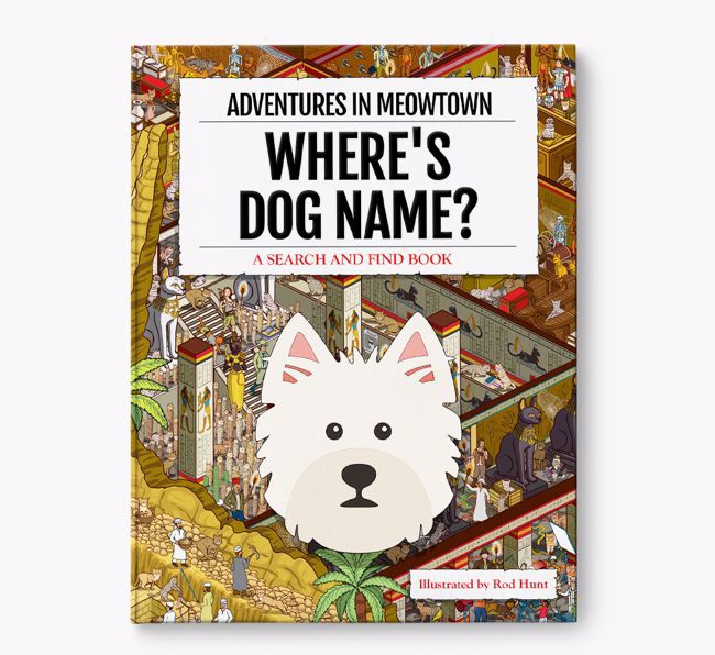 Personalised West Highland White Terrier Book: Where's West Highland White Terrier? Volume 2